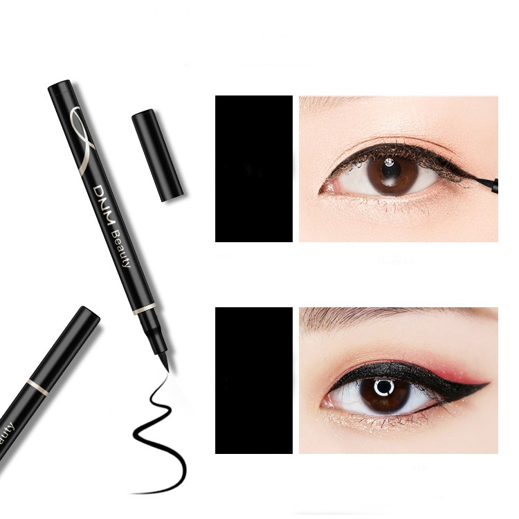 Bút kẻ mắt nước có đầu cọ Ni-lông màu đen chống thấm nước lâu trôi | BigBuy360 - bigbuy360.vn