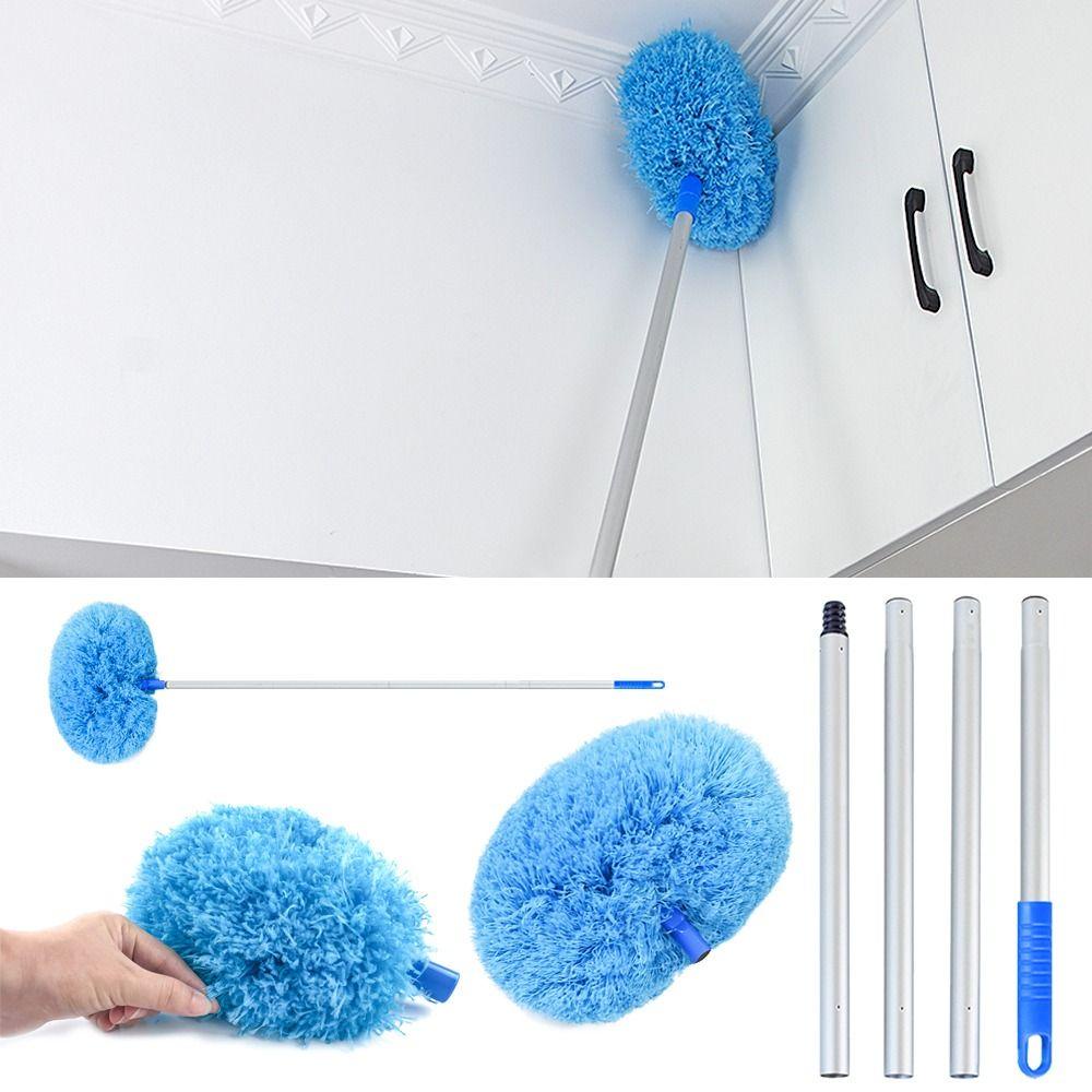 Chổi Quét Bụi Trần Nhà Hình Tròn Có Thể Tháo Rời Tiện Dụng