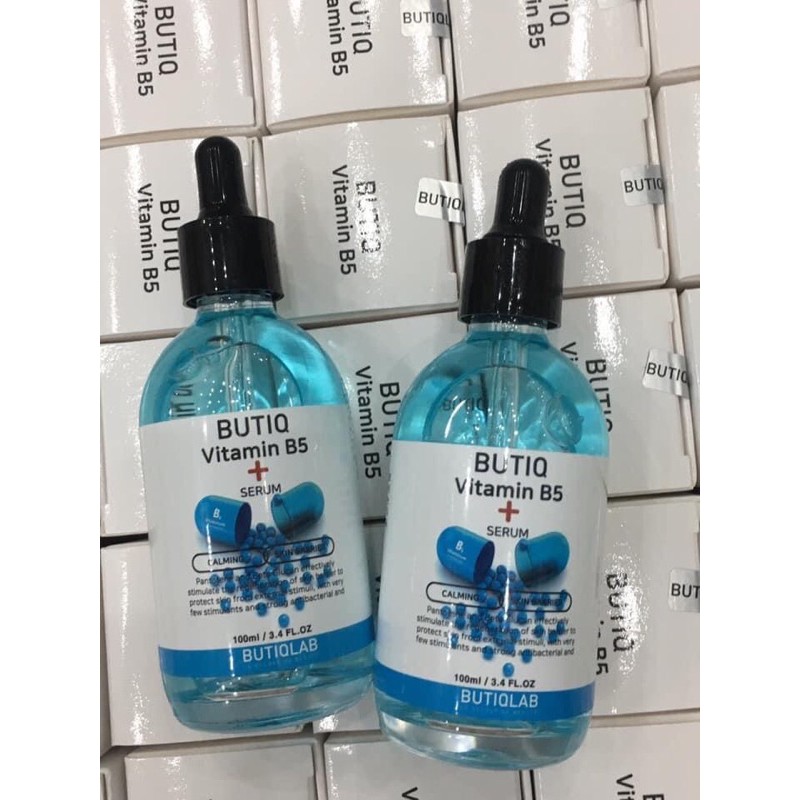 Combo 3 lọ serum Vitamin b5 vitamin C và HA của hãng BuTiQLad