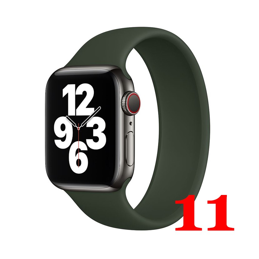 Dây Đeo Silicon Thể Thao Cho Đồng Hồ Thông Minh Apple Watch 1/ 2/ 3/ 4/ 5/ 6 Iwatch 42mm / 44mm