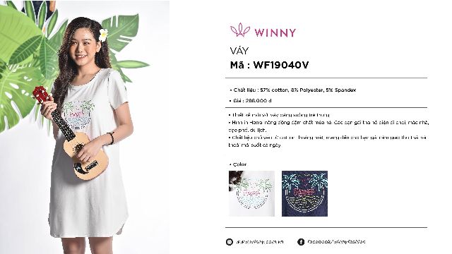Váy mặc nhà Winny 19040 Giá 288.000đ
