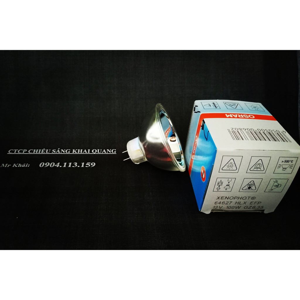 (SALE) Bóng halogen chén Osram HLX 64627 12V 100W 50h