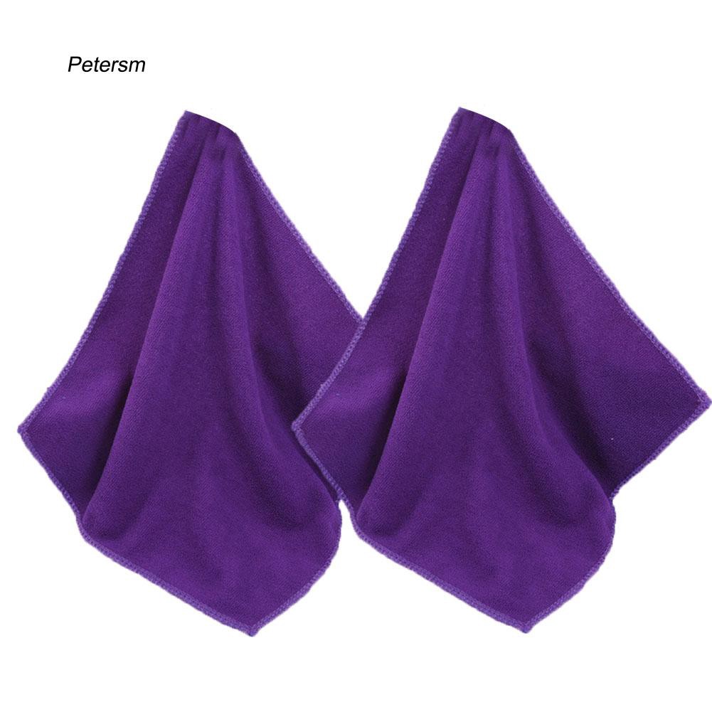 Set 2 khăn lau xe hơi 25x25cm chống trầy