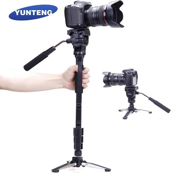 Chân máy ảnh monopod YUNTENG VCT-288( Chính hãng)-China . Tặng Đèn Led Usb