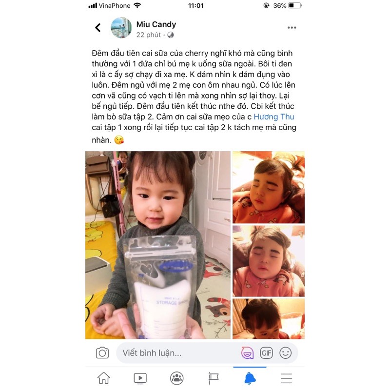 Bột cai sữa mẹo đông y