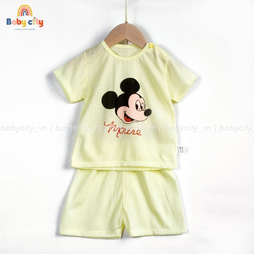 [Mã BABYMOM88 giảm 5% cho đơn 50K] Bộ Cộc Tay Hình Thú Cotton 2 Chiều Cho Bé Từ (5 - 18) Kg Giá Tốt, Chuẩn Form