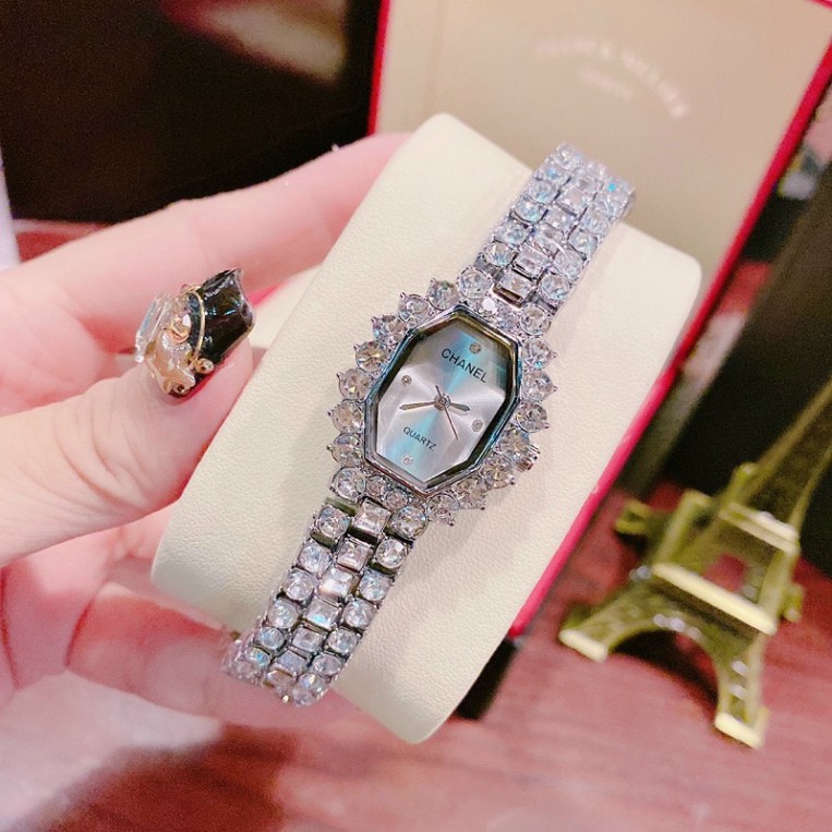 đồng hồ đeo tay nữ CHANEL  dây thép không gỉ đính đá hàng đẹp thời trang cao cấp chống  nước bảo hành 12 tháng -DH1 | BigBuy360 - bigbuy360.vn