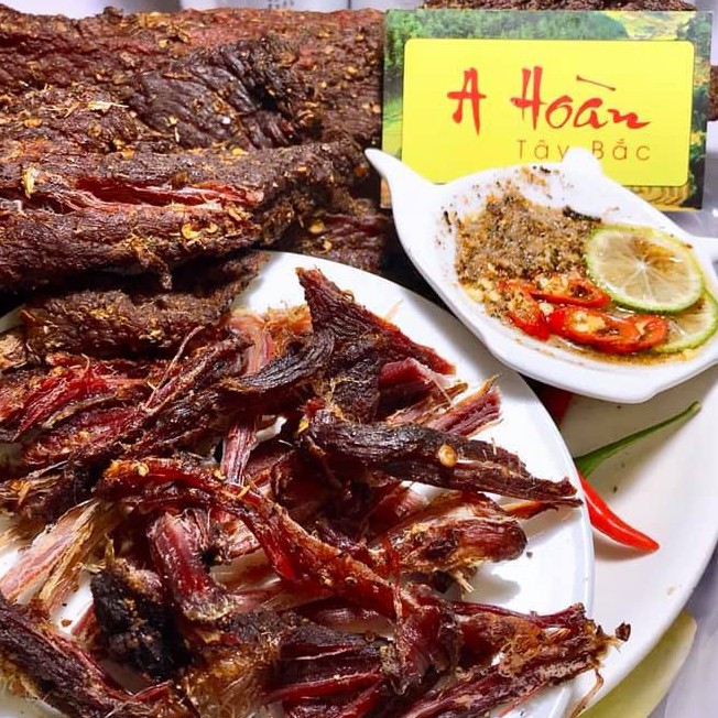 Thịt Trâu Gác Bếp HIỆU A HOÀN TÂY BẮC (FREE chẩm chéo) | BigBuy360 - bigbuy360.vn