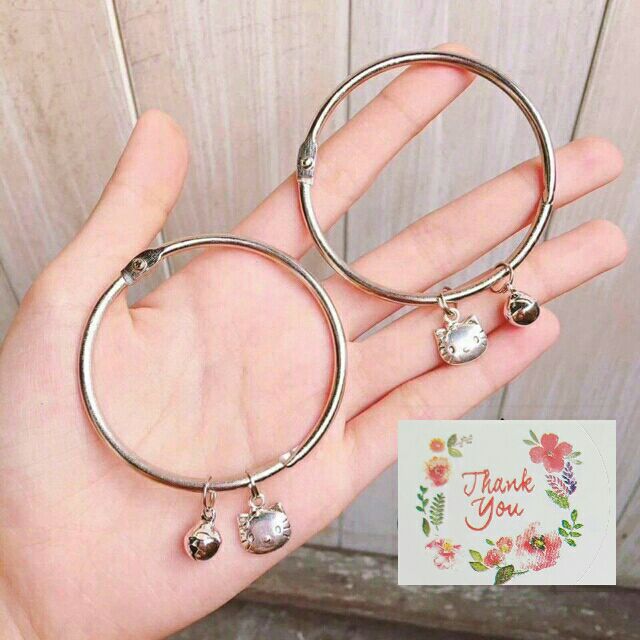 Kiềng tay mặt mèo hello kity
