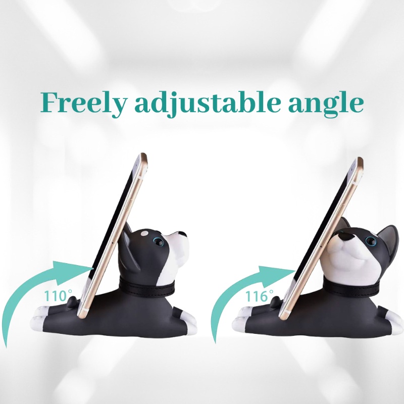 Giá đỡ điện thoại/máy tính bảng để bàn hình chú chó dễ thương