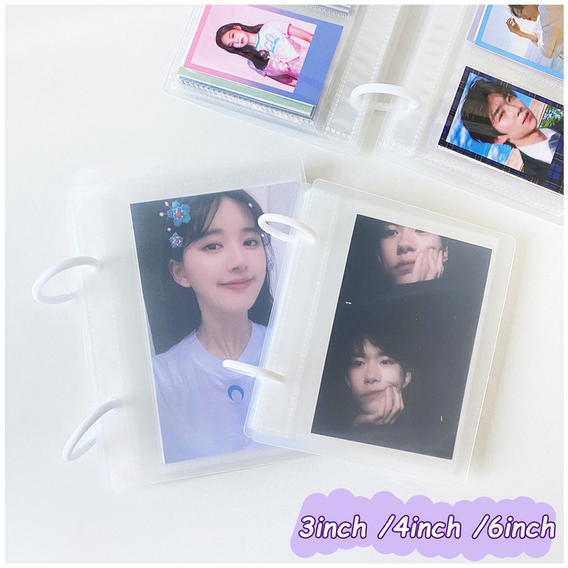 Album Đựng Ảnh Thẻ Mini 3inch / 4inch / 6inch Phong Cách Tối Giản