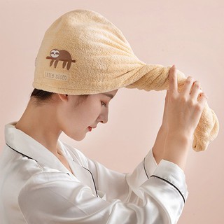 Khăn cuốn tóc nhanh khô khi gội đầu, khăn cuộn quấn tóc khi gội đầu làm tóc khô nhanh, cotton mịn