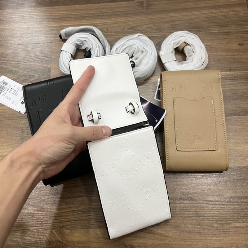 | Tặng Túi Giấy | Túi Đeo Chéo Mini MLB Da Diamond TQXK Cao Cấp