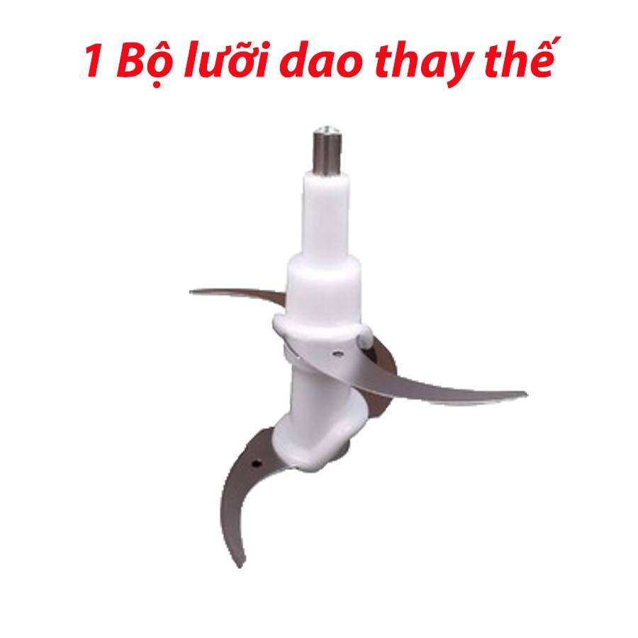 Bộ lưỡi dao 4 cánh thay thế máy xay thịt inox 304