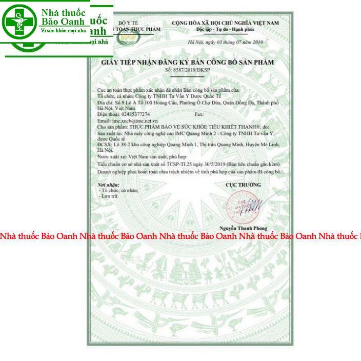 Tiêu Khiết Thanh Hộp 180 Viên Tặng Kèm Hộp 30 Viên - Giảm Triệu Chứng Viêm Đường Hô Hấp Khàn Tiếng Mất Tiếng