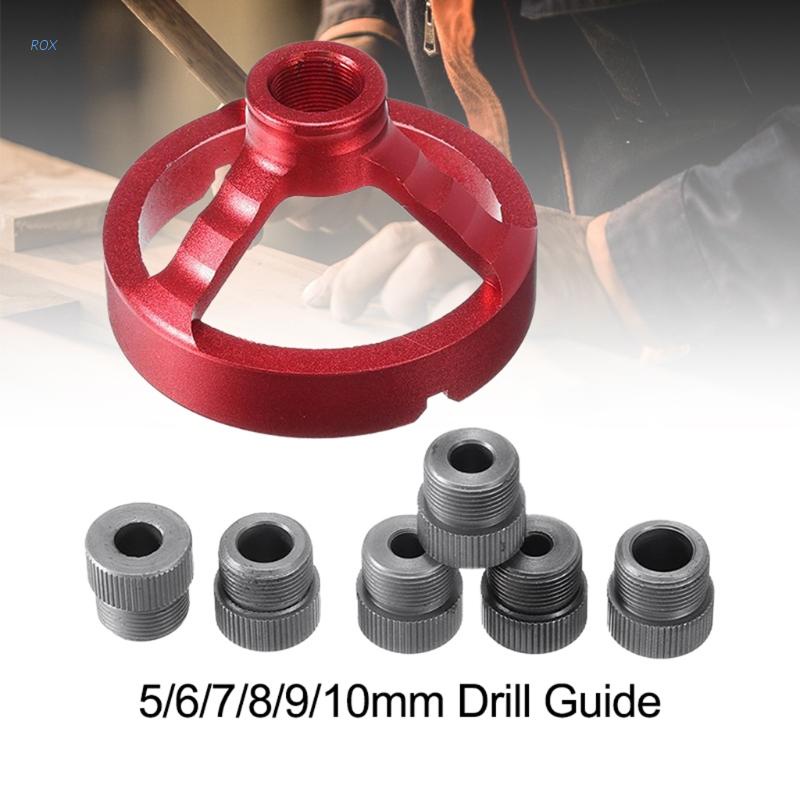 Dụng Cụ Định Vị Mũi Khoan Đứng Bằng Thép Không Gỉ 5 / 6 / 7 / 8 / 9 / 10mm