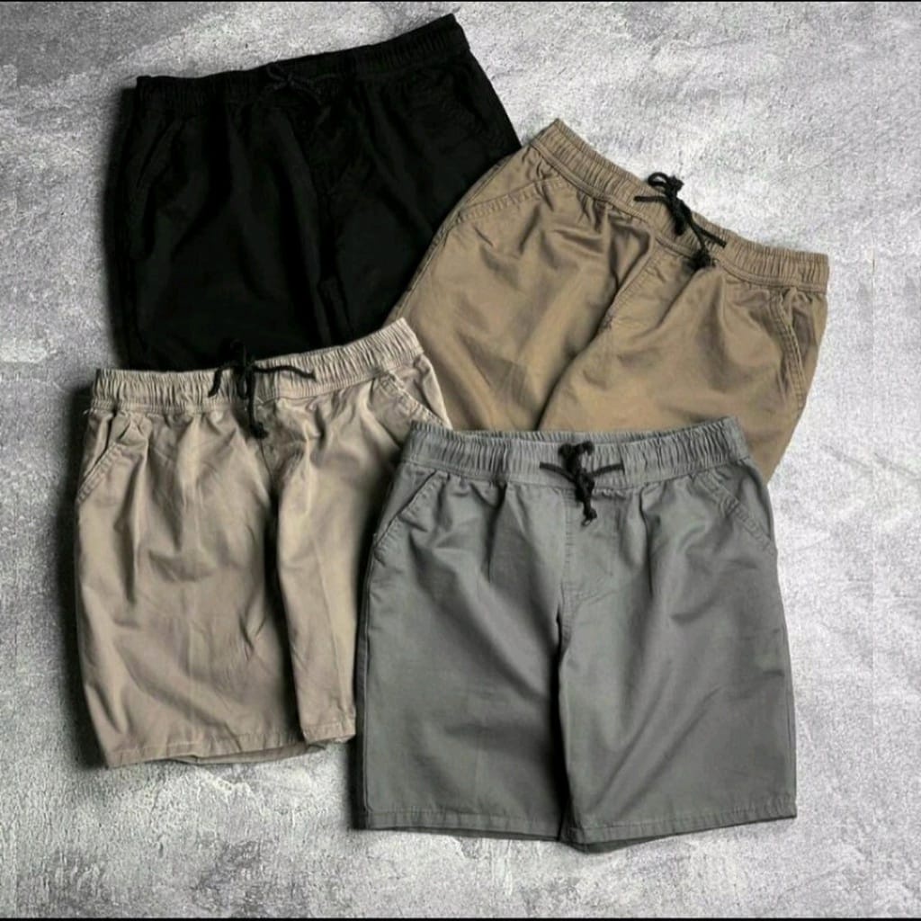 Quần Short Nam Lưng Thun Phong Cách Thể Thao