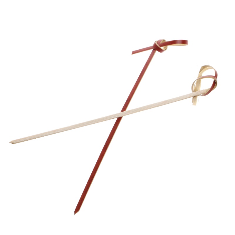 Set 100 xiên tre 13cm xiên que cắm trang trí đồ uống