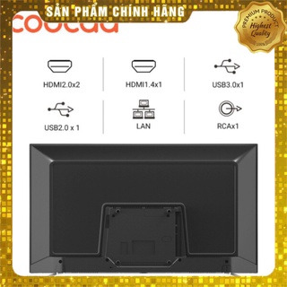 . - smart tivi 4k uhd coocaa 65 inch - android 9.0 - model 65s6g - - miễn phí lắp đặt .
