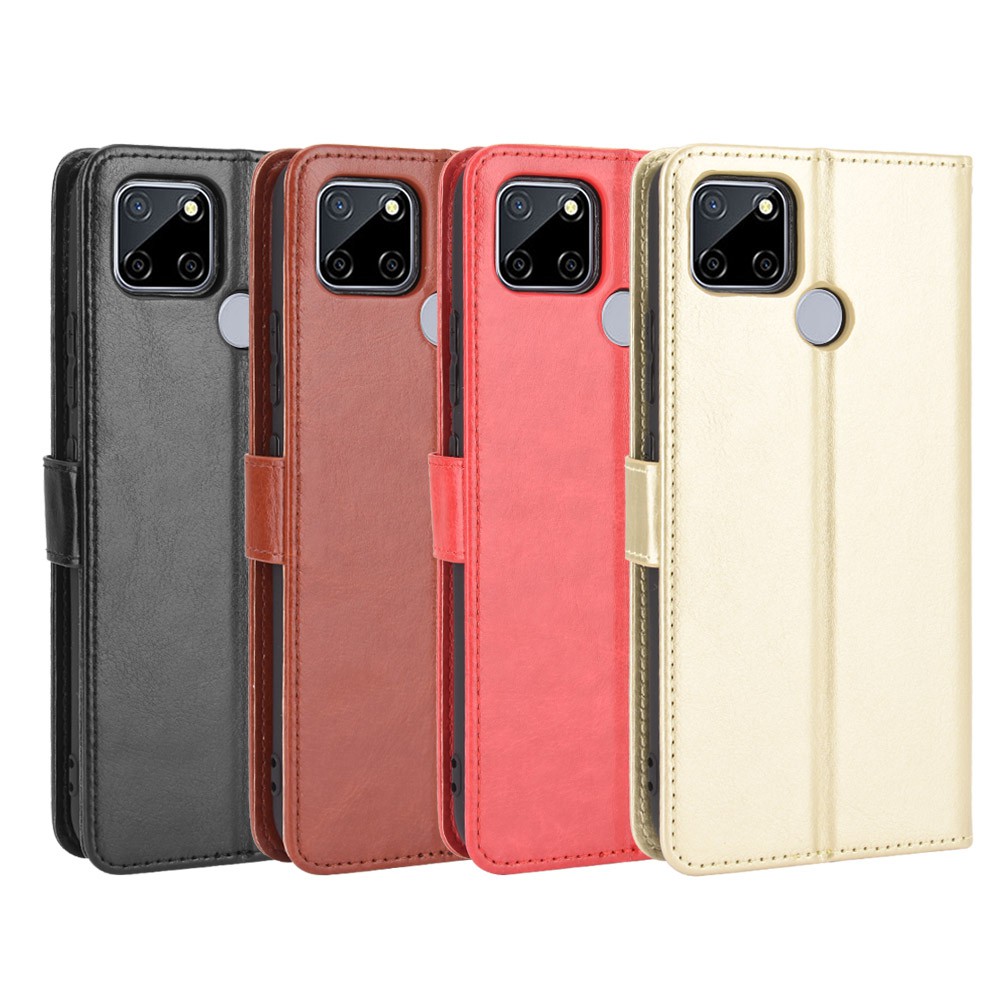 Bao Da pu Nắp Gập Kiểu Ví Thời Trang Sang Trọng Cho oppo a15 oppo a15 a 15 oppoa15 Ốp