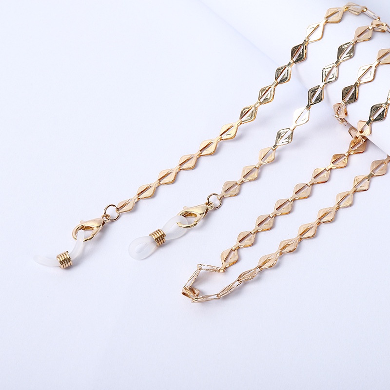 Dây Đeo Mắt Kính Gắn Ngọc Trai Bằng Hợp Kim Thời Trang Cho Nữ
