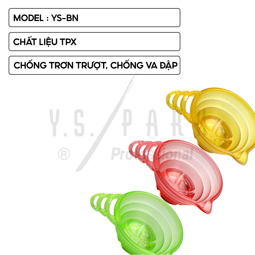 Bát nhuộm hóa chất YS PARK professional có vạch chia và răng lược tiện lợi YS-BN chính hãng