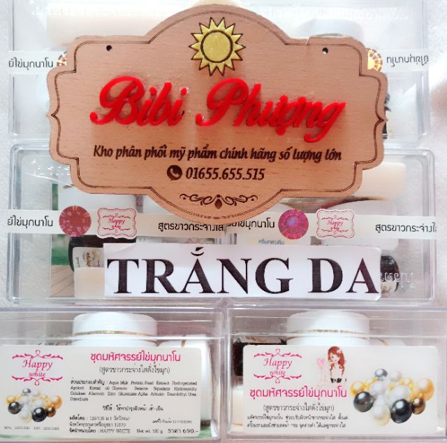 TRẮNG DA NGỌC TRAI HAPPYWHITE
