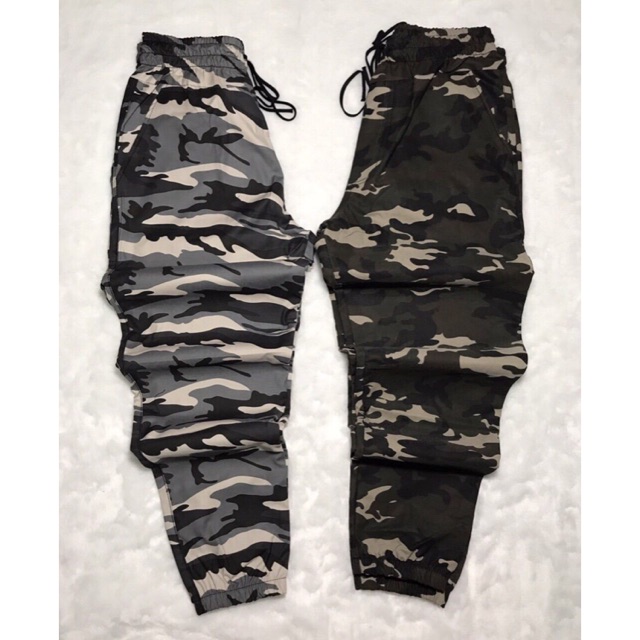 Quần Jogger lính rằn ri