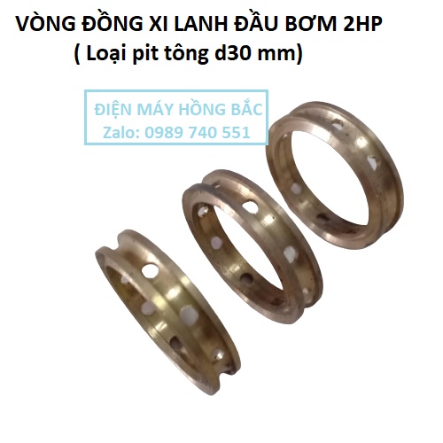 Phụ tùng đầu bơm rửa xe cô doa 2 HP - Xy lanh, buồng áp, buồng hút đầu bơm 2HP