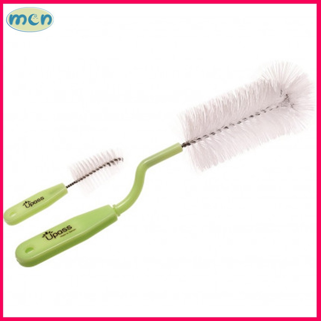 cọ bình sữa cho bé - 2 chi tiết - làm sạch toàn diện trong bình