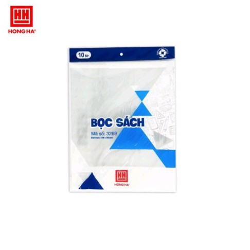 Bọc  nylon 190x265mm HỒNG HÀ 3269 (tập 10 chiếc)