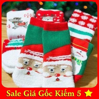 [SALE GỐC] SET 10 ĐÔI TẤT NOEL SIÊU YÊU CHO BÉ