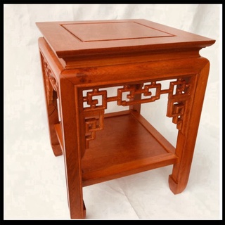 Đôn vuông chiện gỗ gụ kích thước mặt 30 30