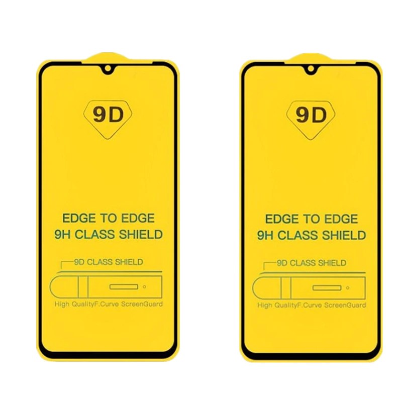 Miếng Dán Kính Cường Lực Full Màn 9D Cho Oppo A1K - Đen