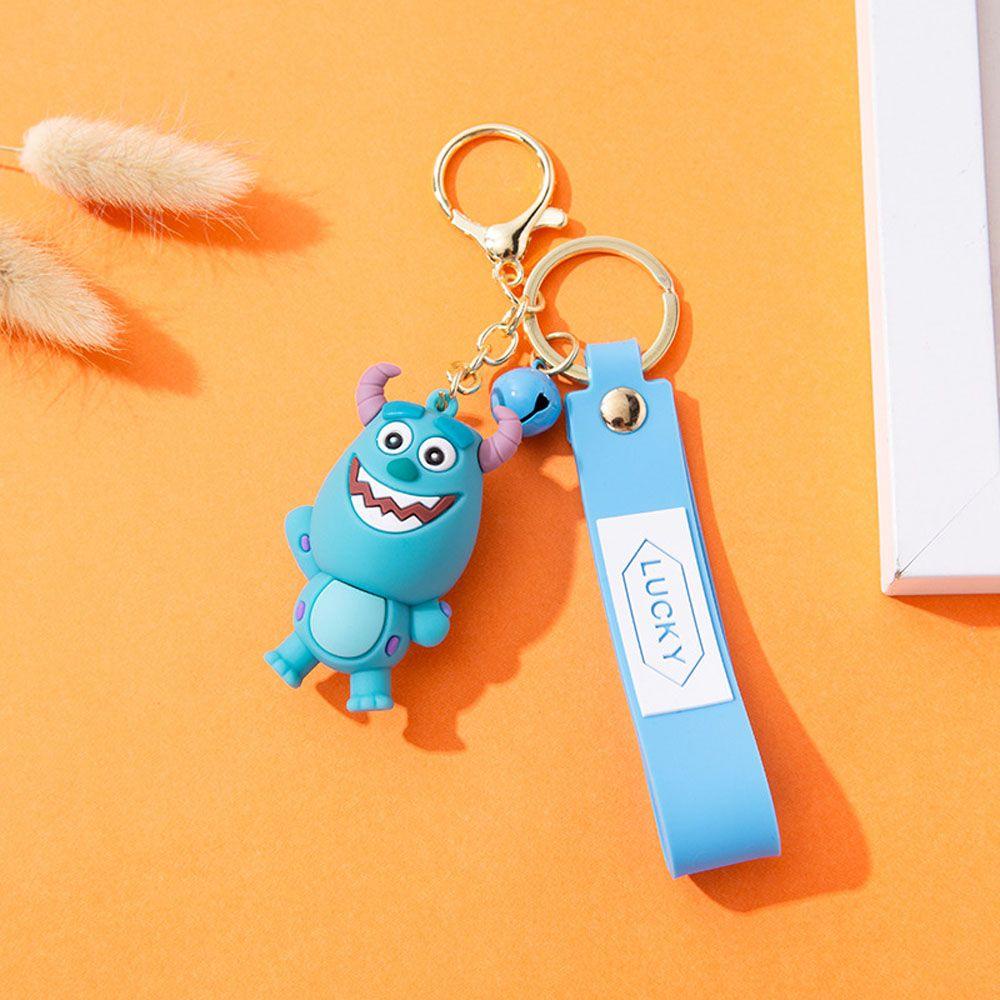 Móc Chìa Khóa Bằng Silicone Hình Nhân Vật Stitch Đáng Yêu
