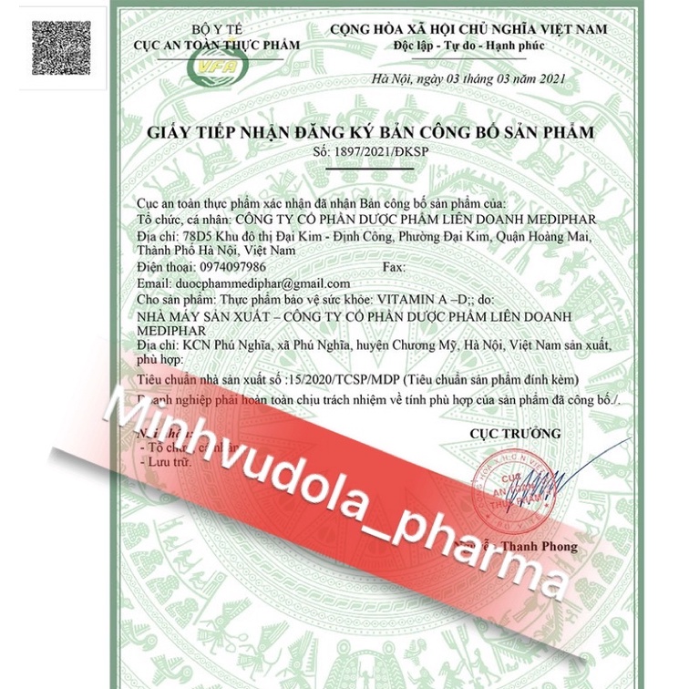 Viên uống Vitamin A-D Omega3 Forte