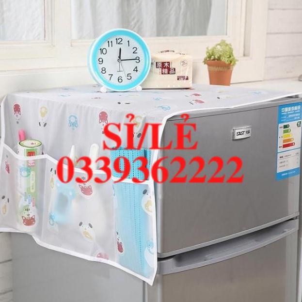 [ COCOLOVE ] Sỉ 10 tấm phủ tủ lạnh nilon bền đẹp