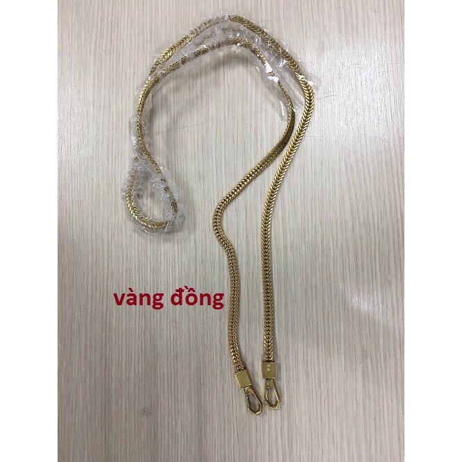 Dây xích kim loại đeo vai túi xách quai túi cnk, bag straps, chain, CROSSBODY BAGS, bag string