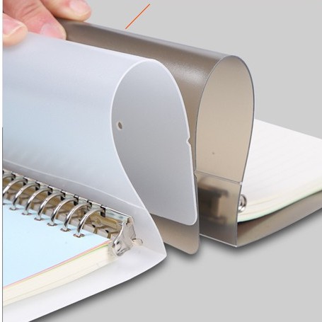 Sổ còng, binder bìa nhựa cứng size A5, A6 có kèm giấy làm sổ planner/ bullet journal, Lame.store