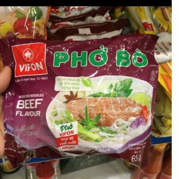 [Mã GROXUAN1 giảm 8% đơn 150K] Phở Bò/Gà/ Bún Bò Huế Vifon 65g, Mì tươi Các Vị Vifon 70g