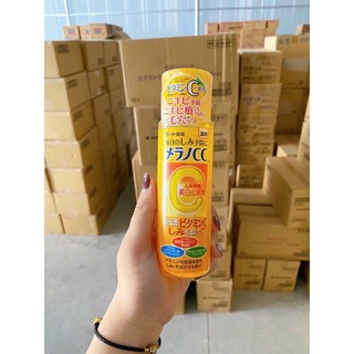 Nước hoa hồng Melano CC Rohto dưỡng trắng ngừa thâm, toner melano CC Nhật Bản