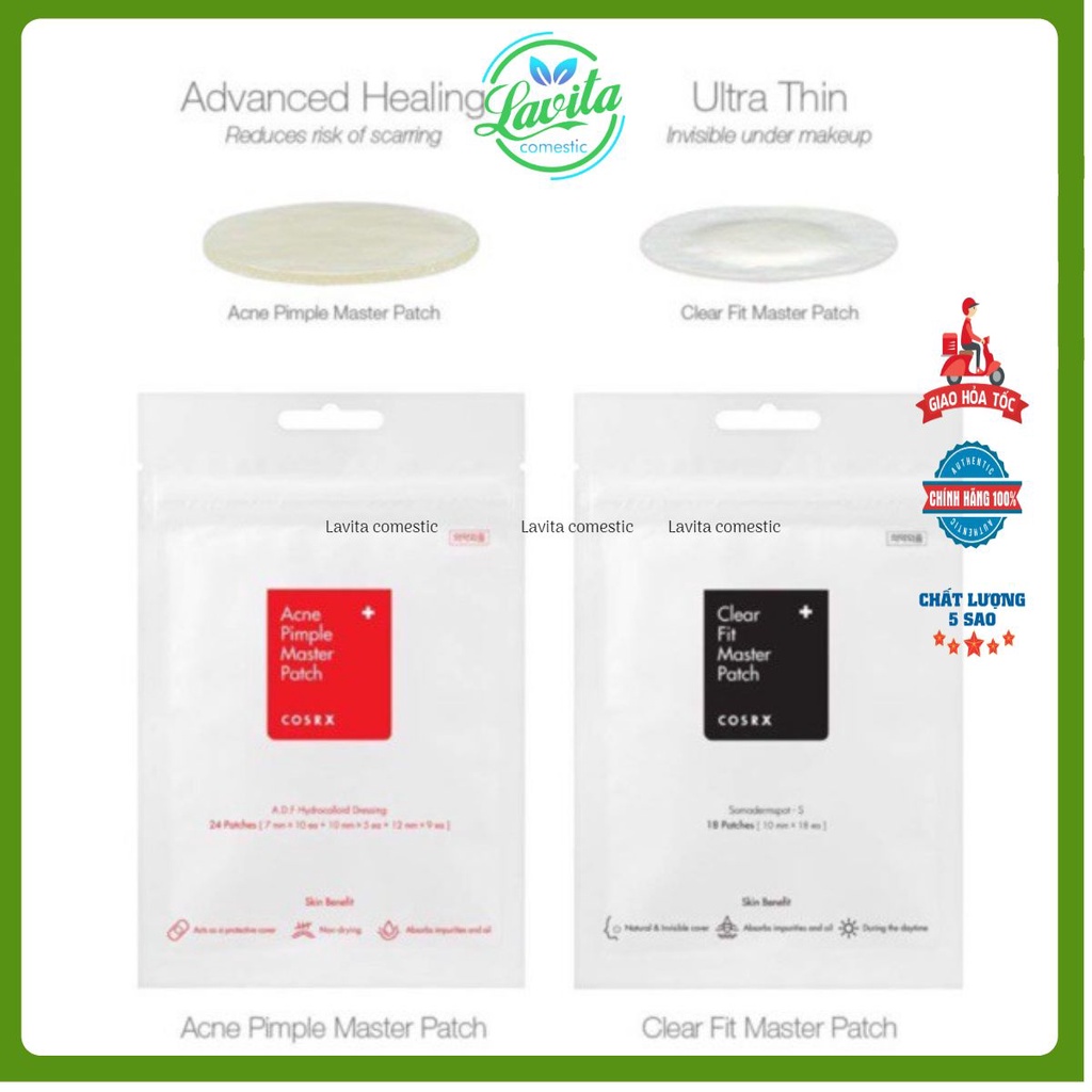 Dán mụn COSRX Acne Pimple Master Patch