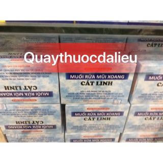 ✅MUỐI RỬA MŨI XOANG CÁT LINH (50 gói)