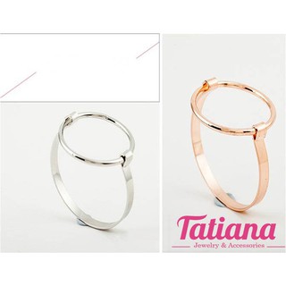Vòng tay kiềng khoen tròn basic - Tatiana - V2175
