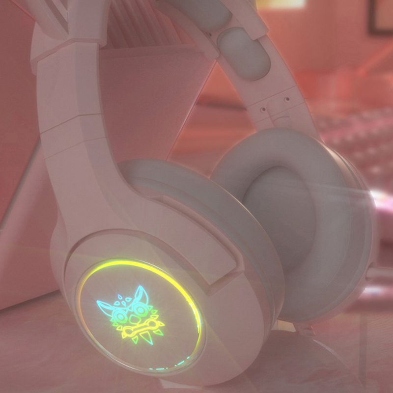 Tai Nghe Trùm Đầu Chơi Game Kiểu Tai Mèo Có Mic 7.1 | BigBuy360 - bigbuy360.vn