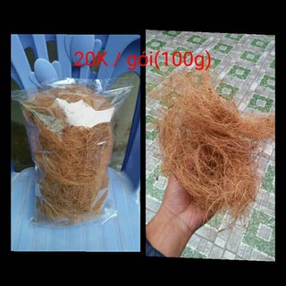 Xơ Dừa Sợi Trồng HOa Lan, gói 100g