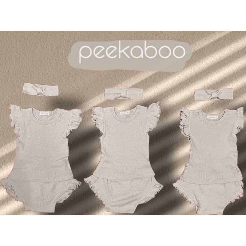 Peekaboo Chính Hãng Bộ Đồ Bé Trai, Bé Gái Chất Cotton