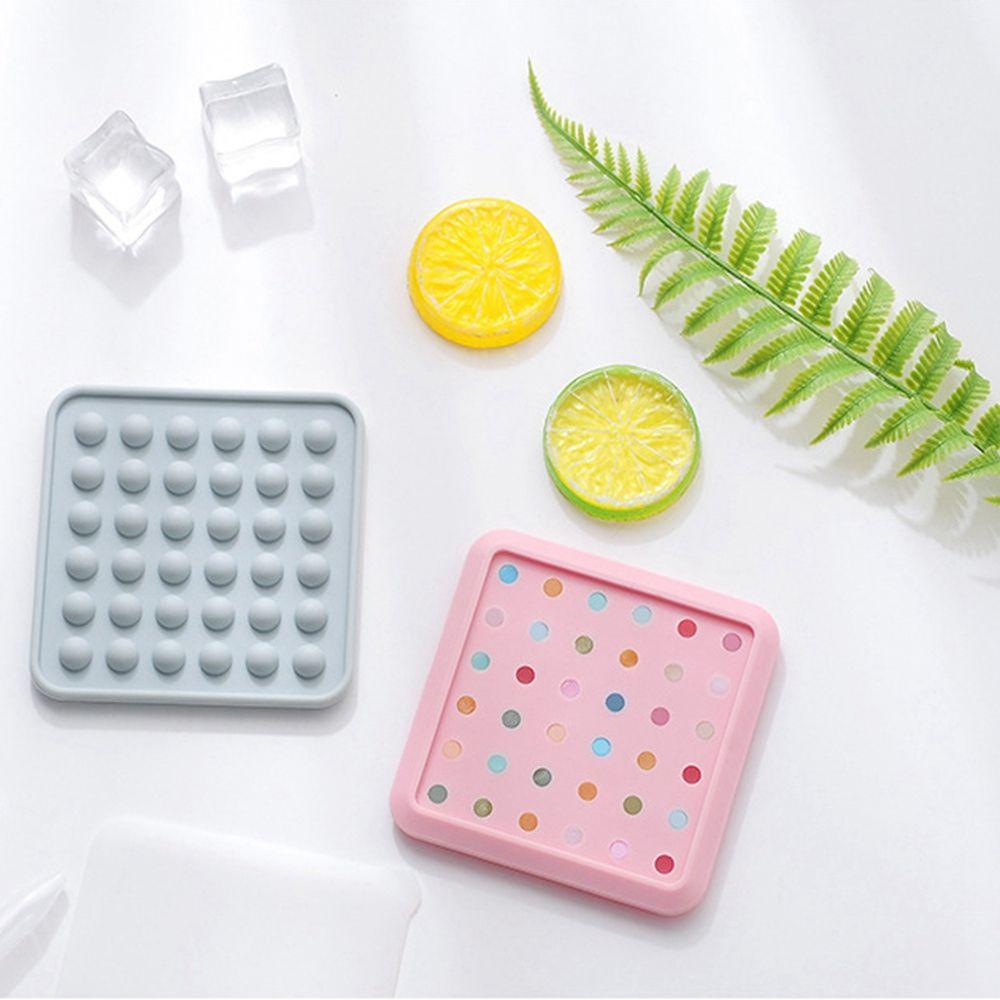 Khuôn Làm Đá Mini Hình Cầu Có Nắp DIY