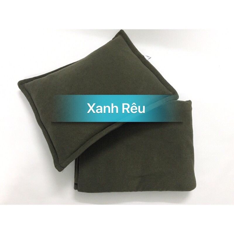 BỘ CHĂN GỐI VĂN PHÒNG, TRƯỜNG HỌC, BỆNH VIỆN, XE KHÁCH GIÁ RẺ KT 1,5x1,8M