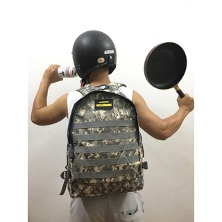 [FREESHIP , Tặng MÓC KHOÁ, LOGO, Dây Sạc] BALO 3 PUBG - HÀNG CHUẨN